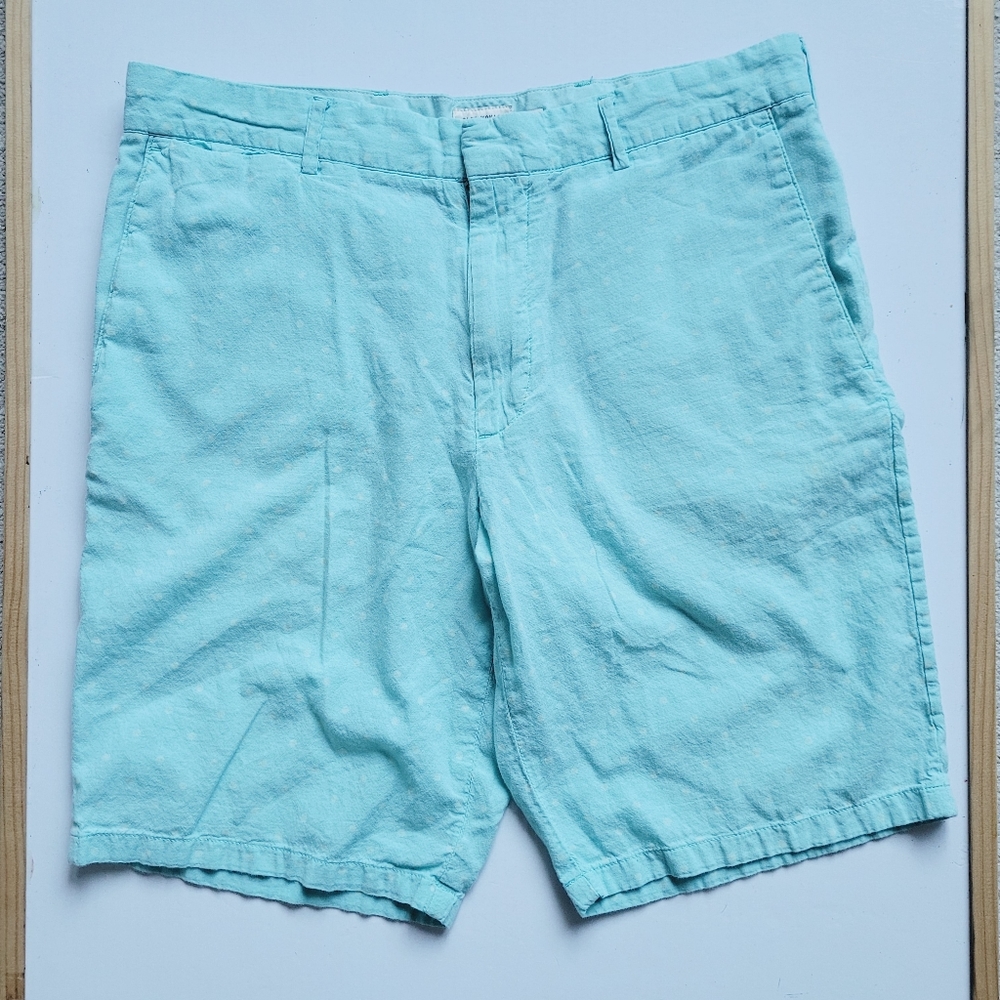 Club Monaco Polkadot Print Cotton Shorts